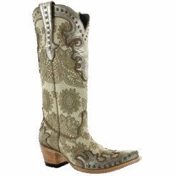 Double D Ranch By Old Gringo Ladies Something New Bone Boots DDL076-1