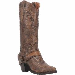 Dan Post Ladies Essence Brown Leather Western Boots DP4381