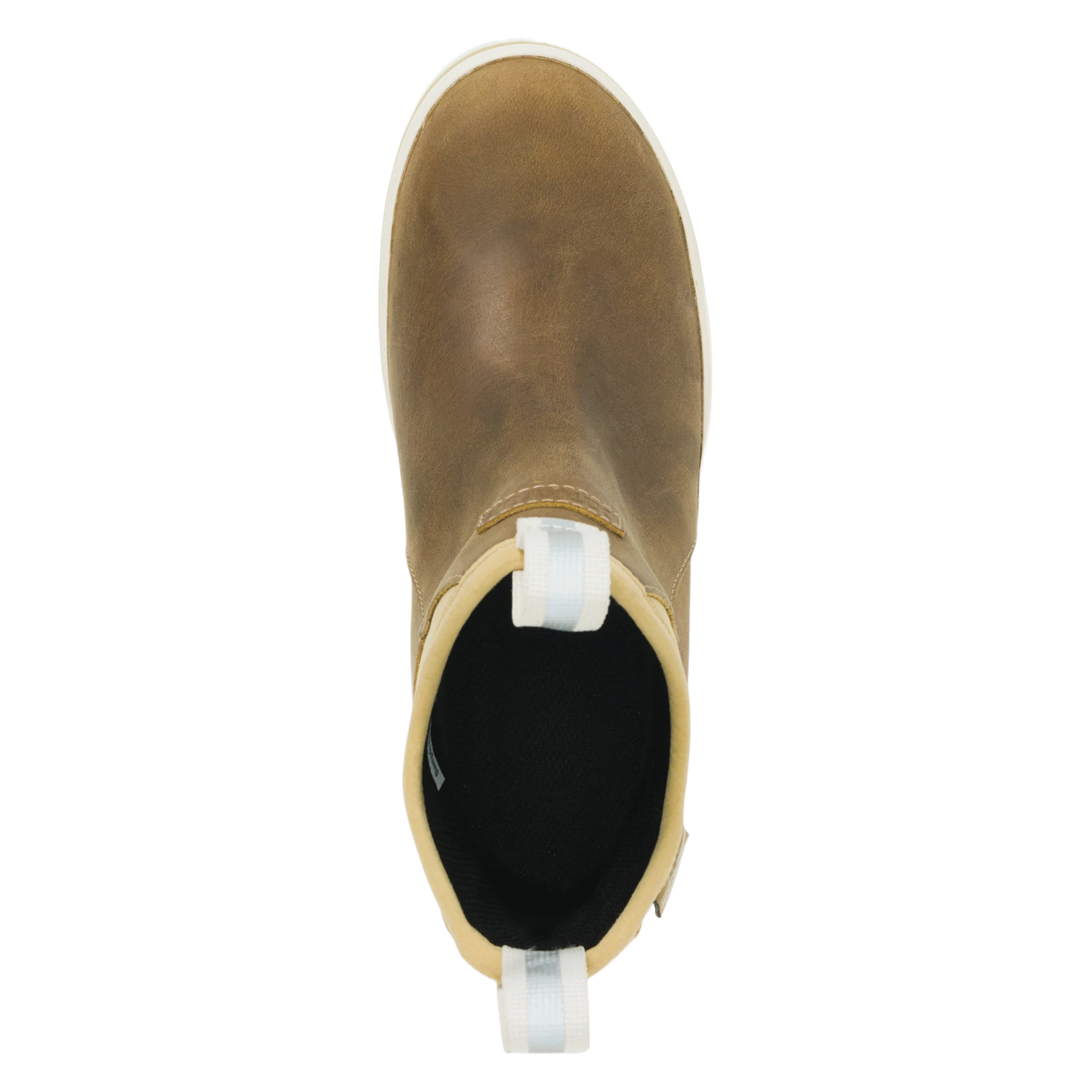 XTRATUF Ladies 6" Tan Leather Ankle Deck Waterproof Boots XWAL-901 3 XTRATUF Ladies 6" Tan Leather Ankle Deck Waterproof Boots XWAL-901 - Image 3