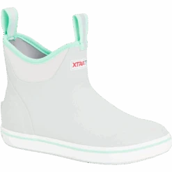 XTRATUF Ladies Waterproof Light Grey Deck Boots XWAB-102