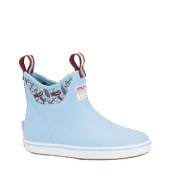 XTRATUF Ladies Salmon Sisters 6" Light Blue Ankle Deck Boots XWAB-2BM