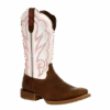 Durango® Ladies Rebel PRO™ Trail Brown & White Western Boot DRD0392