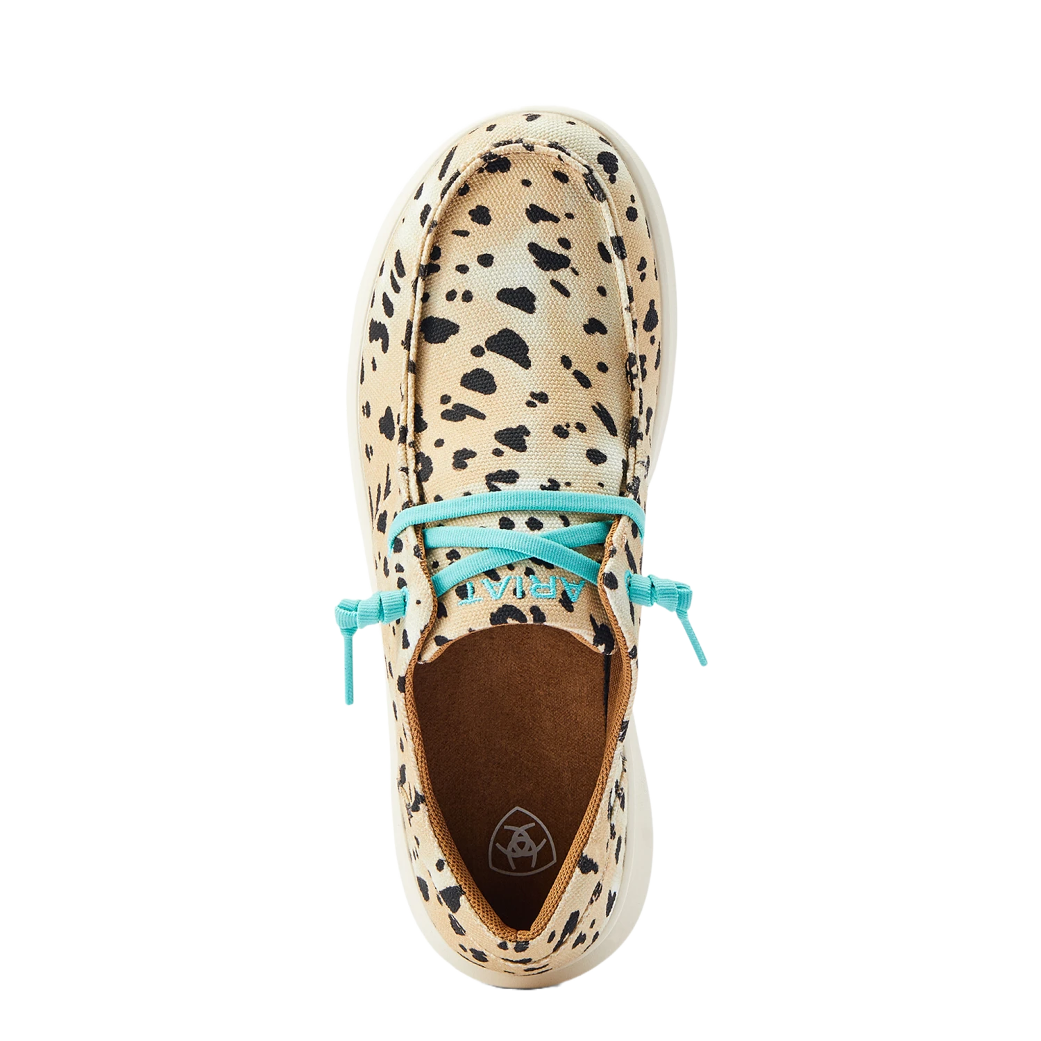 Ariat® Ladies Hilo Tan Leopard Print Slip On Shoes 10044592 3 Ariat® Ladies Hilo Tan Leopard Print Slip On Shoes 10044592 - Image 3