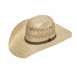 Ariat 10X Sisal Punchy Natural Straw Western Cowboy Hat A73162