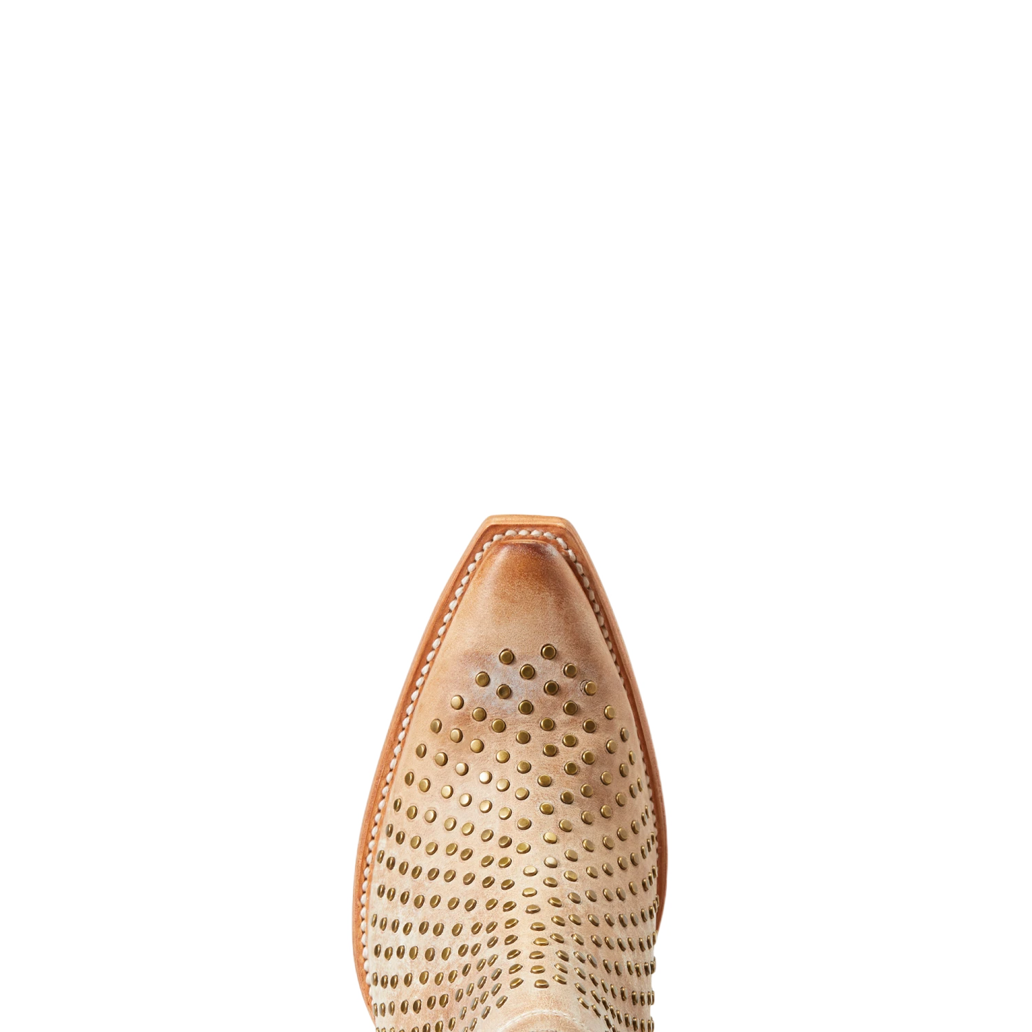 Ariat® Ladies Dixon Studs Old West Tan Snip Toe Booties 10038382 2 Ariat® Ladies Dixon Studs Old West Tan Snip Toe Booties 10038382 - Image 2