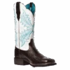 Ariat Ladies West Bound Chocolate Chip Square Toe Boots 10035987
