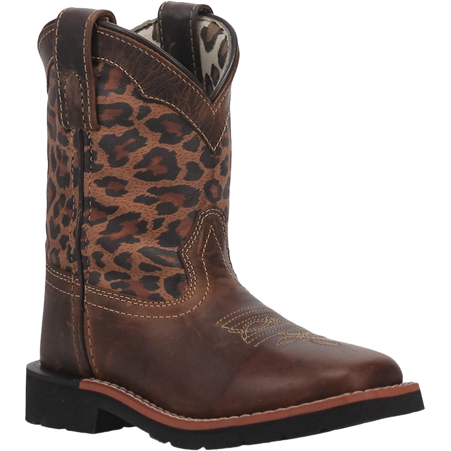Dan Post Children's Makucha Cheetah Tan Multi-Color Boots DPC2951 1 Dan Post Children's Makucha Cheetah Tan Multi-Color Boots DPC2951