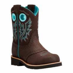Ariat® Girl's Fatbaby® Cowgirl Royal Chocolate & Fudge Boots 10042537