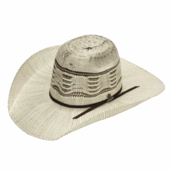 Ariat Unisex Punchy Bangora Natural Western Straw Hat A73192