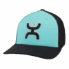 Hooey Men's "Coach" Turquoise And Black Hat 2112TQBK