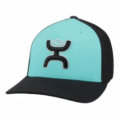 Hooey Men's "Coach" Turquoise And Black Hat 2112TQBK