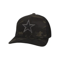 Hooey Men's Dallas Cowboys Camo & Black FlexMesh Fitted Hat 7151CABK