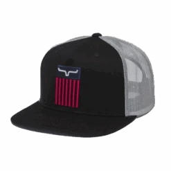 Kimes Ranch® Unisex Cody Trucker Black Cap S22-032002