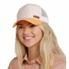 Cinch® Ladies Orange & White 5 Panel Trucker Cap MHC7874027
