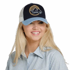 Cinch® Ladies Blue Rodeo Trucker Cap MHC7874028
