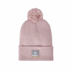 Ariat® Ladies Rebar Pom Orchid Pink Beanie 10041431