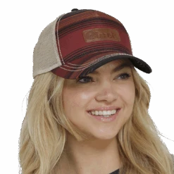 Cinch® Ladies Multicolored Striped Trucker Cap MHC7874033