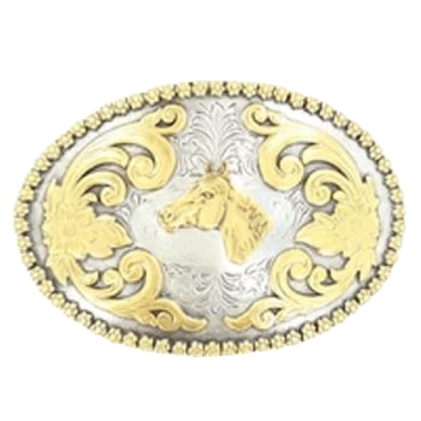 Nocona LadiesBerry Edge Horse Head Belt Buckle 3756607 1 Nocona LadiesBerry Edge Horse Head Belt Buckle 3756607