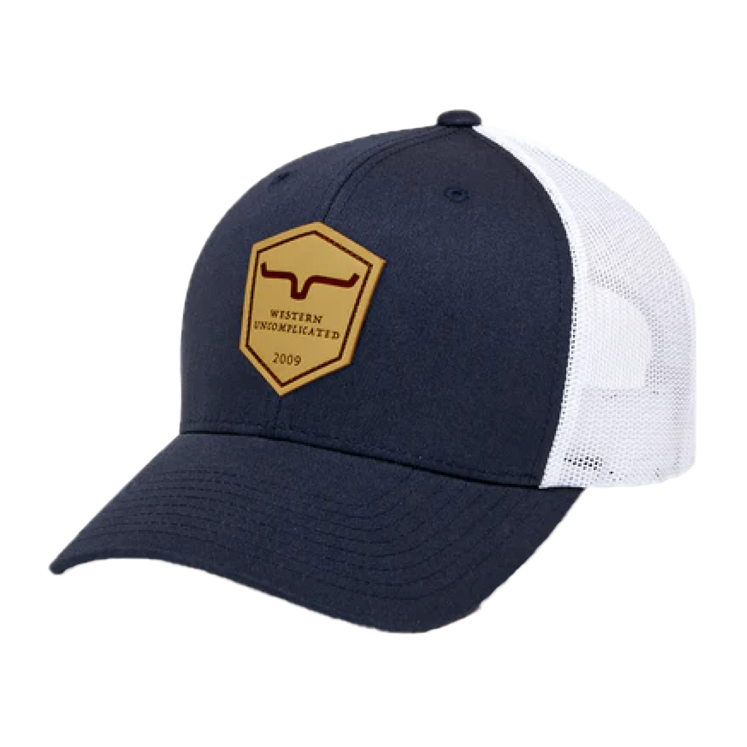 Kimes Ranch® Unisex Shielded Trucker Navy Cap S22-192014 1 Kimes Ranch® Unisex Shielded Trucker Navy Cap S22-192014