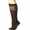 Wrangler® Ladies Angora Aztec Brown Knee High Socks 09678-6000-00911