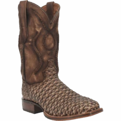 Dan Post Men's Stanley Brown Basket Weave Leather Boots DP4903