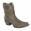 Corral Boots Corral Children's Tan & Brown Leopard Print Ankle Boots T0112