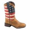 Roper® Children's Patriotism Square Toe Boots 09-018-0912-2567