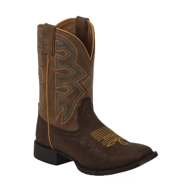 Nocona Children's Brown Let's Rodeo Boots NK5053 1 Nocona Children's Brown Let's Rodeo Boots NK5053
