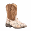 Roper® Girl's Toddler Claire Floral Glitter Boots 09-017-1903-2136