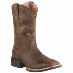 Ariat Men’s Sport Wide Square Toe Brown Boots 10010963