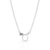Montana Silversmiths Ladies Doe Silver Arrow Necklace NC5022