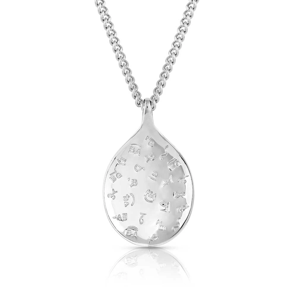 Montana Silversmiths® Intuition Turquoise Necklace NC5130 2 Montana Silversmiths® Intuition Turquoise Necklace NC5130 - Image 2