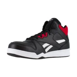 Reebok Men's High Top Black & Red Comp. Toe Work Sneakers Shoes RB4132 9 Reebok Men's High Top Black & Red Comp. Toe Work Sneakers Shoes RB4132 -Western Cowboy Equipment Store Reebok RB4132 BB4500 Work 03