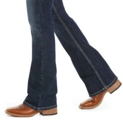 Ariat Ladies Esther Arrow Fit Mid Rise Boot But Jeans 10034662 -Western Cowboy Equipment Store S21 WMS WEST 10034662 detail03