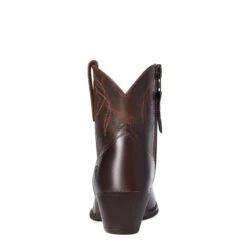 Ariat Ladies Darlin Sassy Brown Booties 10035994 -Western Cowboy Equipment Store S21 WMS WEST 10035994 heel