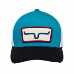 Kimes Ranch® Unisex The Cutter Trucker Teal Cap S22-0320 5 Kimes Ranch® Unisex The Cutter Trucker Teal Cap S22-0320 -Western Cowboy Equipment Store S22 0320