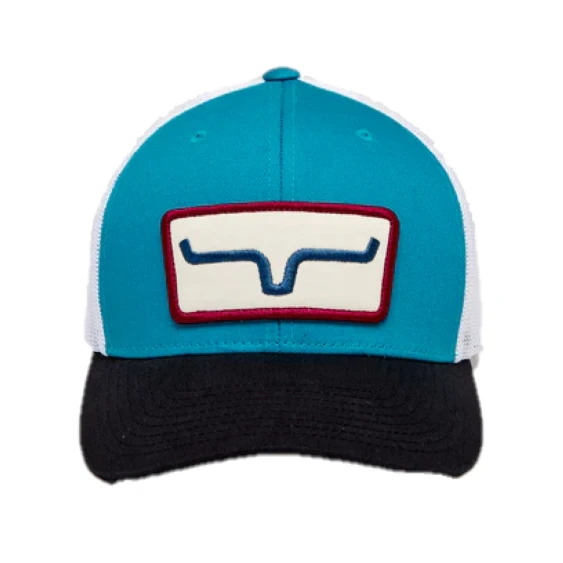 Kimes Ranch® Unisex The Cutter Trucker Teal Cap S22-0320 3 Kimes Ranch® Unisex The Cutter Trucker Teal Cap S22-0320 - Image 3