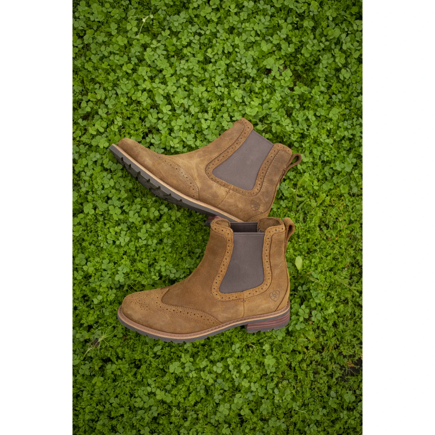 Ariat Ladies Wexford Brogue Waterproof Honey Brown Booties 10040384 7 Ariat Ladies Wexford Brogue Waterproof Honey Brown Booties 10040384 - Image 7