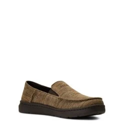 Ariat® Men's Hilo 360° Moc Toe Heather Tan Casual Shoes 10040414 -Western Cowboy Equipment Store S22 MNS WEST 10040414 medial