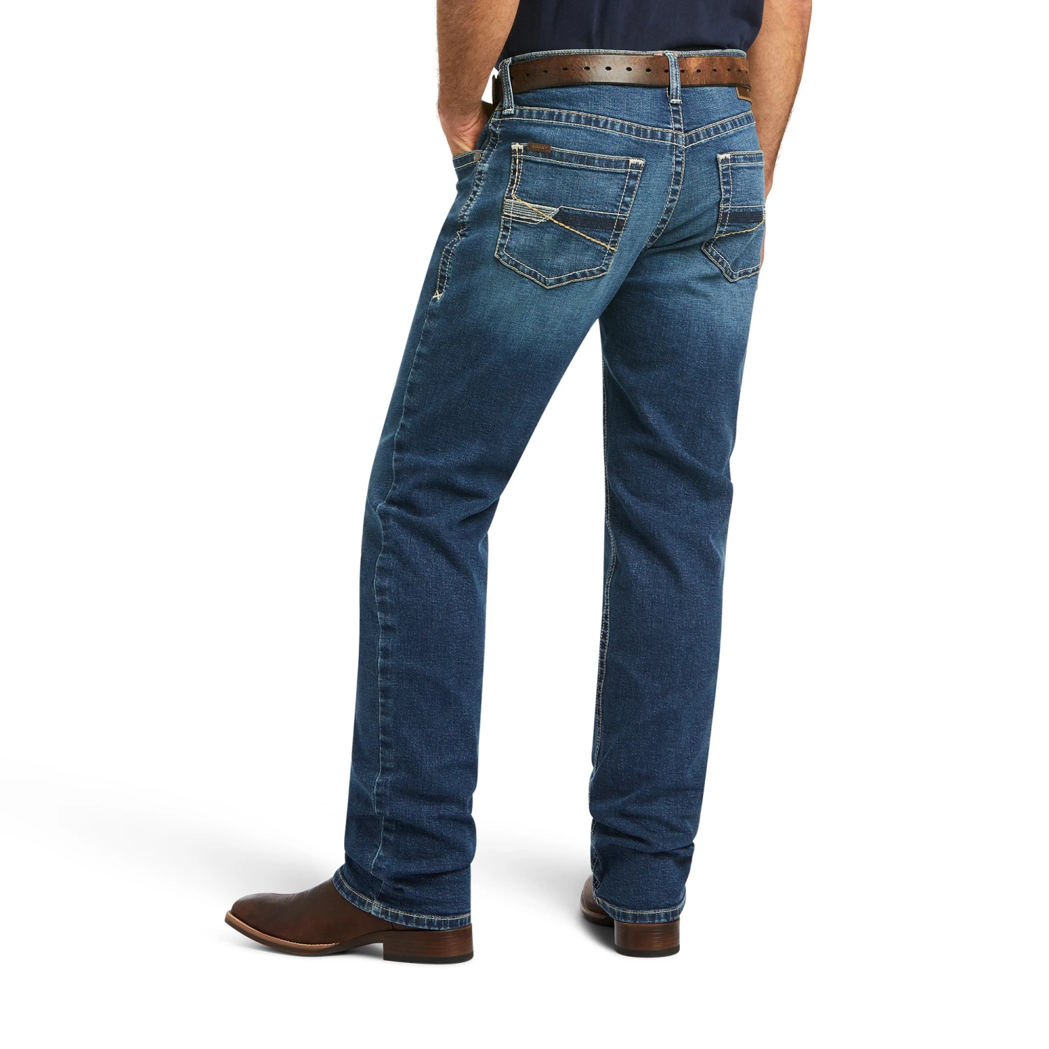 Ariat® Men's M4 Relaxed Claudio Walden Straight Leg Jeans 10040743 1 Ariat® Men's M4 Relaxed Claudio Walden Straight Leg Jeans 10040743