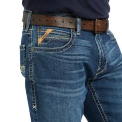 Ariat® Men's M4 Relaxed Claudio Walden Straight Leg Jeans 10040743 9 Ariat® Men's M4 Relaxed Claudio Walden Straight Leg Jeans 10040743 -Western Cowboy Equipment Store S22 MNS WEST 10040743 detail01