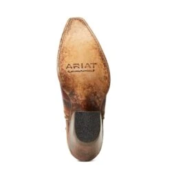 Ariat® Ladies Dixon Saddle Blanket Snip Toe Ankle Booties 10035805 -Western Cowboy Equipment Store S22 WMS WEST 10035805 sole