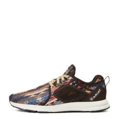 Ariat® Ladies Fuse Neutral Blanket Print Sneakerss 10039082 9 Ariat® Ladies Fuse Neutral Blanket Print Sneakerss 10039082 -Western Cowboy Equipment Store S22 WMS WEST 10039082 side