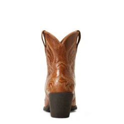 Ariat® Ladies Chandler Western Tangled Tan Snip Toe Booties 10040340 -Western Cowboy Equipment Store S22 WMS WEST 10040340 heel