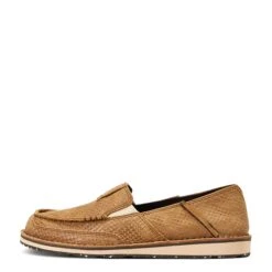 Ariat® Ladies Cruiser Naturally Brown Snake Print Shoes 10040354 -Western Cowboy Equipment Store S22 WMS WEST 10040354 side