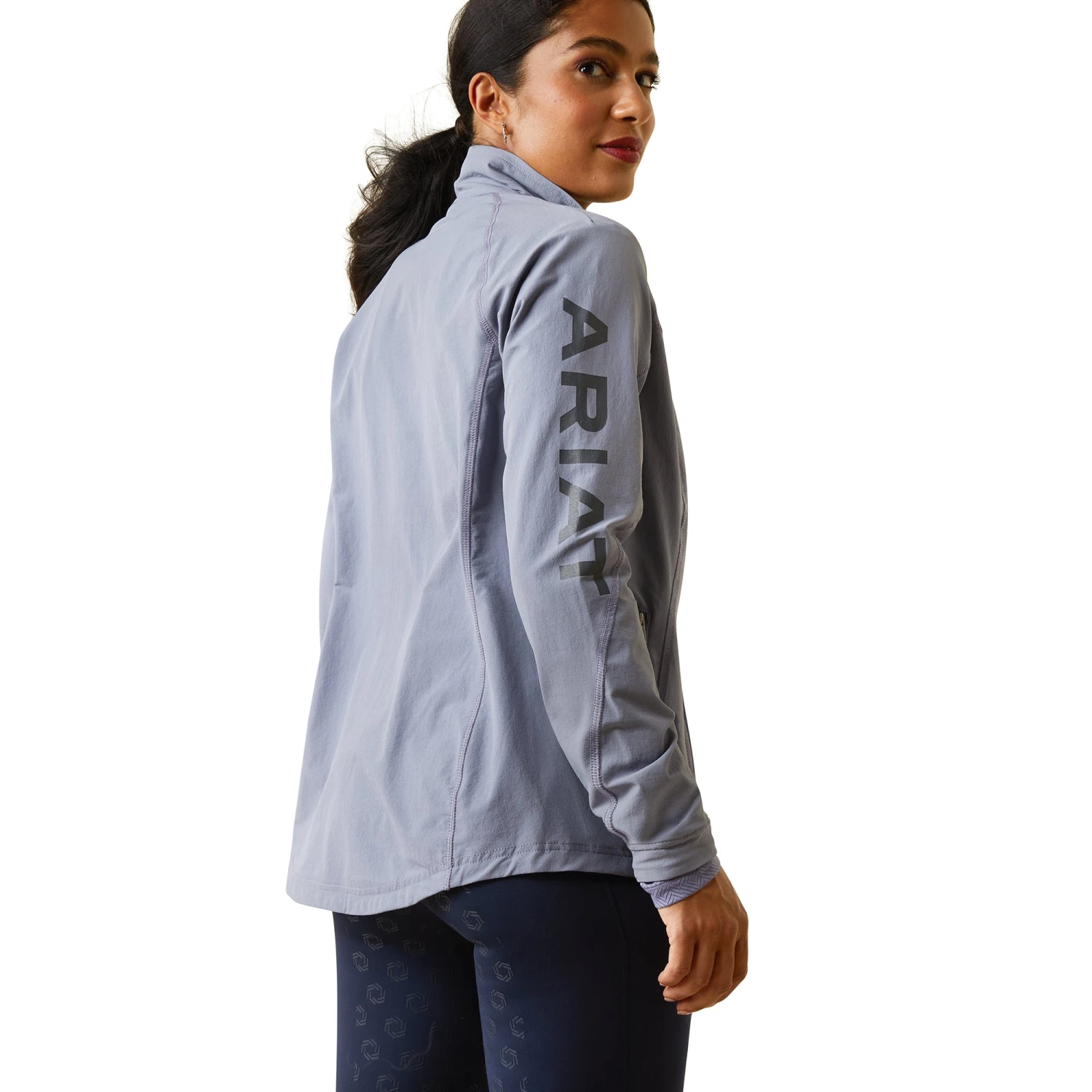 Ariat® Ladies Agile Softshell Dusky Granite Jacket 10043493 2 Ariat® Ladies Agile Softshell Dusky Granite Jacket 10043493 - Image 2