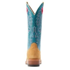 Ariat® Ladies Futurity Boon Buckskin Roughout Western Boots 10044403 12 Ariat® Ladies Futurity Boon Buckskin Roughout Western Boots 10044403 -Western Cowboy Equipment Store S23 WMS WEST 10044403 heel