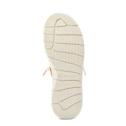 Ariat® Ladies Hilo Aloha Surfing Longhorn Print White Shoes 10044521 -Western Cowboy Equipment Store S23 WMS WEST 10044521 sole