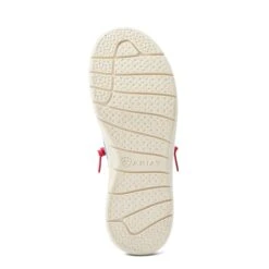 Ariat® Ladies Hilo Aloha Pareau Print Red White & Blue Shoes 10044522 -Western Cowboy Equipment Store S23 WMS WEST 10044522 sole