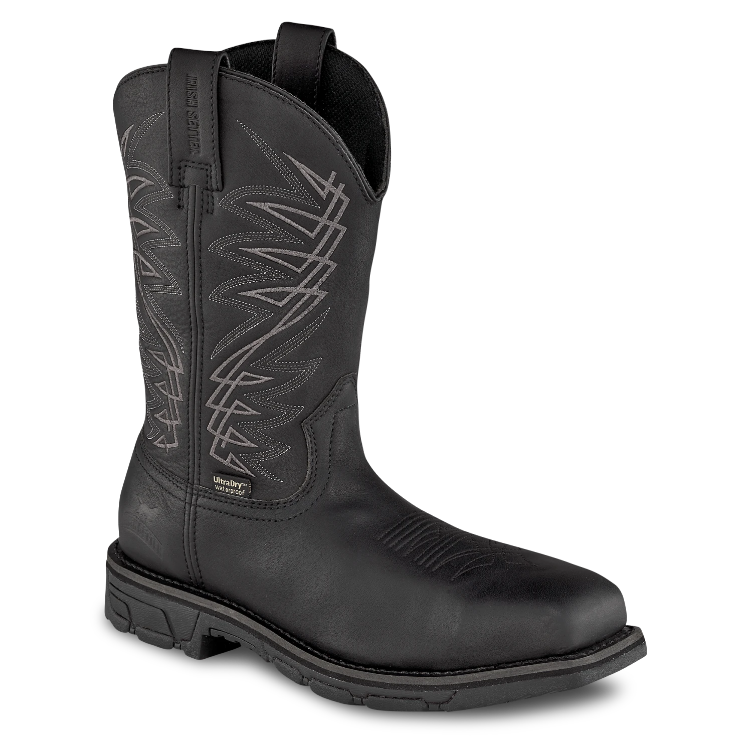 Irish Setter By Red Wing Marshall Black H20 Steel Toe Work Boots 83956 1 Irish Setter By Red Wing Marshall Black H20 Steel Toe Work Boots 83956